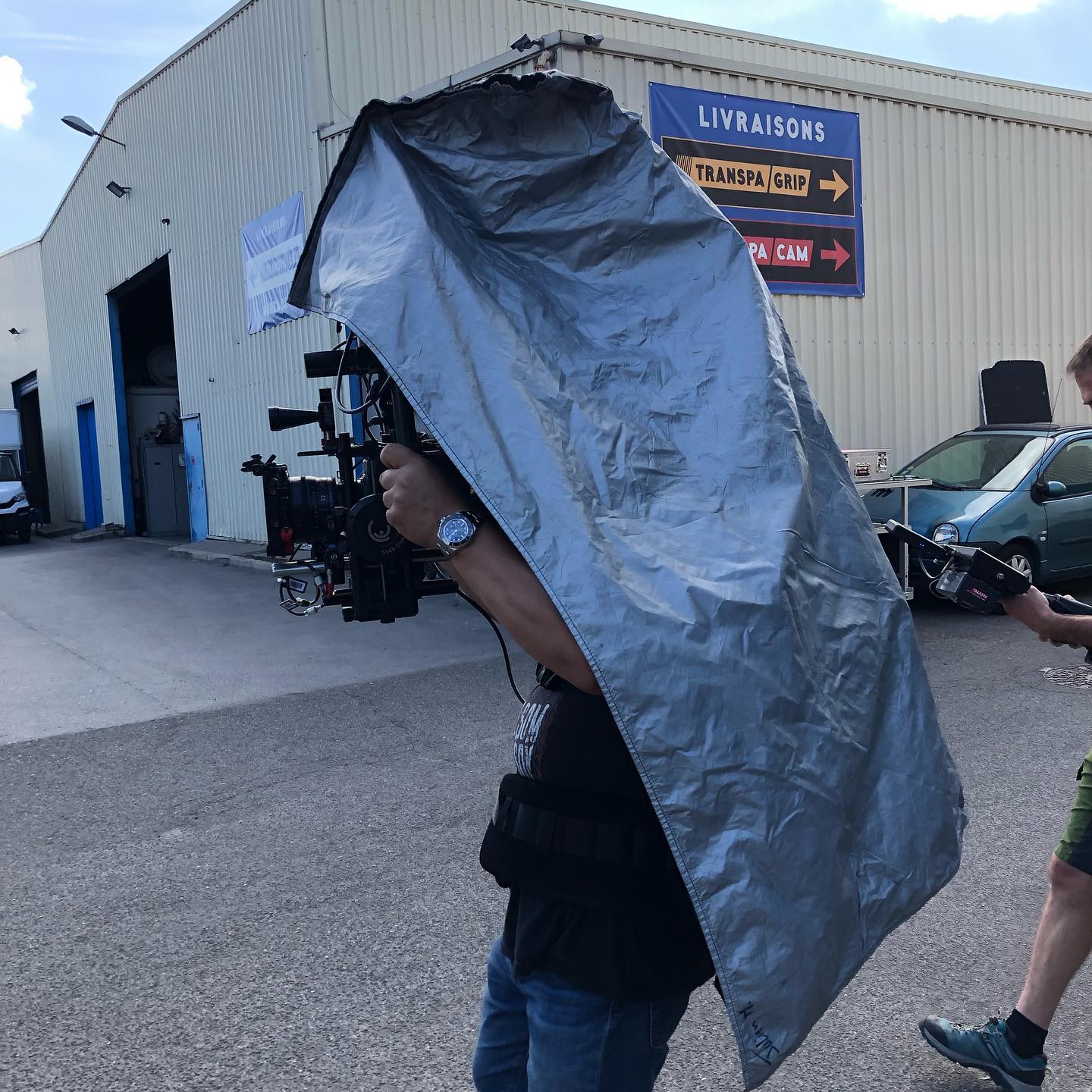 Galerie des configs Sous le voile @deldom et un StabOne Mk2 en test chez @transpagroup. #accessmotion #stabonemk2 #stabonemark2 #transpacam #gimbal