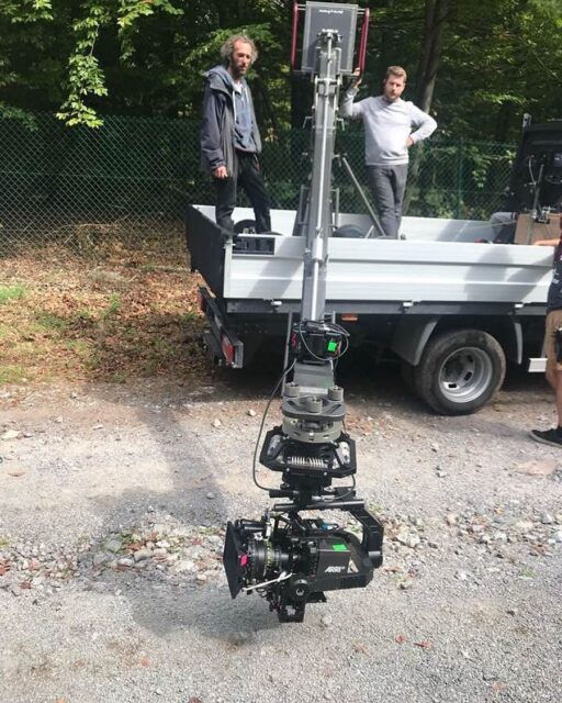 Galerie des configs Trick Arm from Belgium. @benjaminspeyer @nico_moine #stabonemk2 #stabonemark2 #accessmotion #gimbal #remotehead #arri #masteranamorphic #griprigs